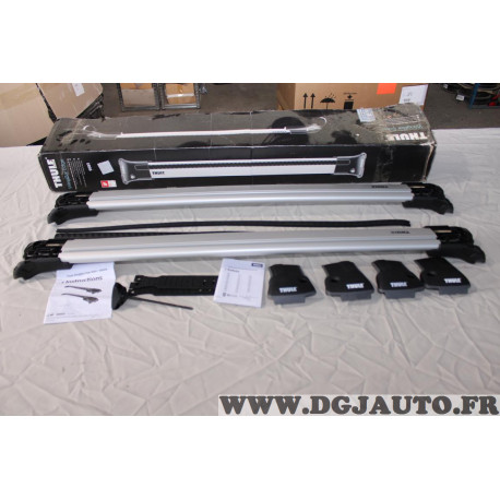 Jeu 2 barres de toit aluminium Thule wingbar edge type 9583 