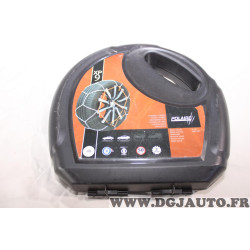 Jeu 2 chaines neige Polaire XP9 N°40 pour pneu roue jante 155/80/13 165/70/13 185/60/13 195/55/13 195/50/13 225/45/13 145/80/14 