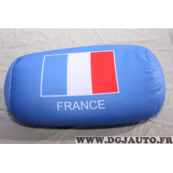 Coussin repose tete de voyage bleu drapeau France (un peu sale du au stockage) Confidence MPCM3149 