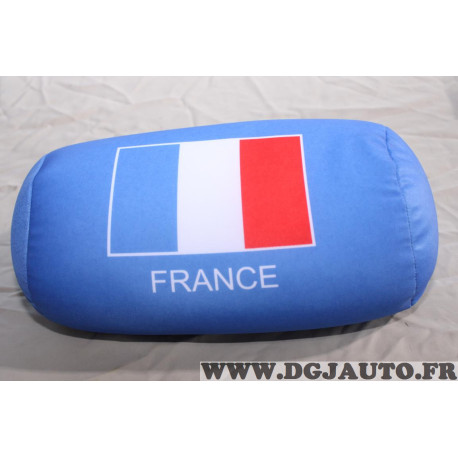 Coussin repose tete de voyage bleu drapeau France (un peu sale du au stockage) Confidence MPCM3149 