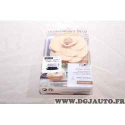 Desodorisant interieur voiture fleur Zigoh desodo vanille 