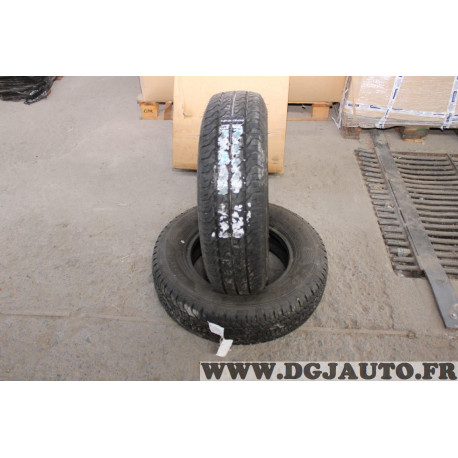 Lot 2 pneus NEUF Dunlop Econodrive 185/75/14 C 185 75 14 C 102/100R DOT4018 DOT2818 