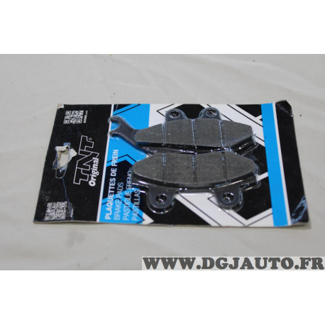 Jeu 2 plaquettes de frein avant TNT 281947 pour piaggio hexagon aprilia pegaso tuareg betamotor enduro gilera DNA runner SP FX a