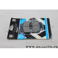 Jeu 2 plaquettes de frein avant TNT 281930G pour TNT racing CPI motor otto lazio cruze euro 2 3 
