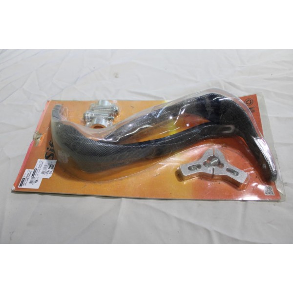 Kit protege mains look carbone adaptable moto scooter guidon 22mm Sifam PRO200C 