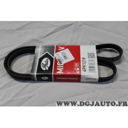 Courroie accessoire Gates 4PK1218 pour audi A4 A6 peugeot 205 305 309 renault express clio 1 safrane 1 toyota altezza 