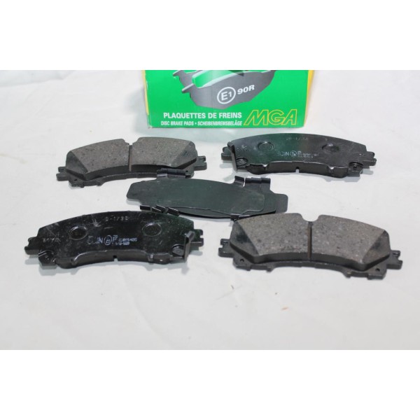 Jeu 4 plaquettes de frein avant montage akebono MGA 1204 pour renault koleos nissan X-trail T32 infiniti Q50 Q60 QX50 