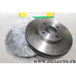 Jeu 2 disques de frein avant ventilé 260mm de diametre MGA D1980 pour nissan micra K13 note E12 