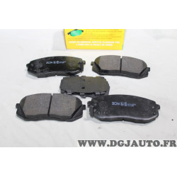 Jeu 4 plaquettes de frein avant montage sumitomo MGA 905 pour hyundai ix35 i40 elantra kona tucson kia carens sportage soul opti