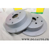 Jeu 2 disques de frein arriere plein 258mm de diametre MGA D1611 pour toyota yaris P1 yaris verso P2 corolla 9 IX E120 matrix E1