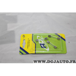 Blister 3 fusibles verre 6.3x32 3.15A RD innovation D303 