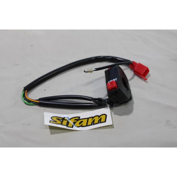 Commodo universel bouton start stop Sifam IND215 pour moto scooter 