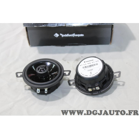 Jeu 2 enceintes haut parleur Punch P132 2 voies 3.5" 