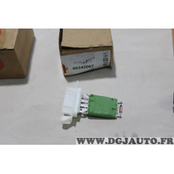 Resistance pulseur air chauffage ventilation NRF 342067 pour dacia logan sandero 
