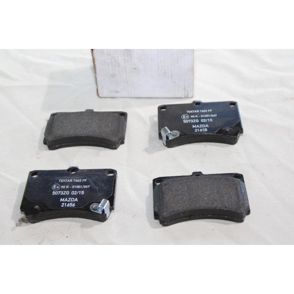 Jeu 4 plaquettes de frein avant montage sumitomo Mazda B5Y6-33-28ZA9C pour kia rio mazda 121 323 MX3 demio 