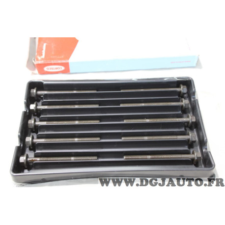 Jeu 10 vis de culasse Corteco 016220B pour fiat tipo punto 1 2 I II palio ritmo cinquecento seicento doblo panda 2 3 II III idea