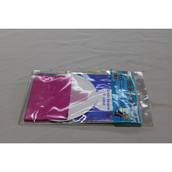 Kit autocollant A jeune conducteur avec pochette porte documents rose Colorpop 3700536102601 