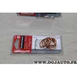 Boite 6 joints bouchon de vidange 24x32x2.5 Autobest N°38 326141 pour audi volkswagen seat skoda 