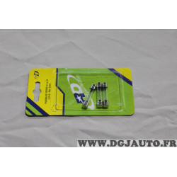 Lot 3 fusibles verre 6.3x32 3.15A RD innovation D303 