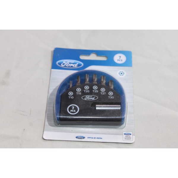 Jeu 7 pièces embouts torx T10 T15 T20 T25 T27 T30 Ford FPTA-01-0034 