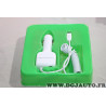 Chargeur allume cigare 12/24V USB micro USB Comutech 861302