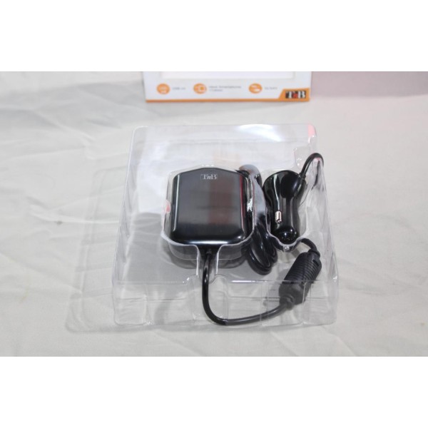 Station chargeur allume cigare 12/24V 4x USB pour smartphone telephone TNB CACSHARE2 