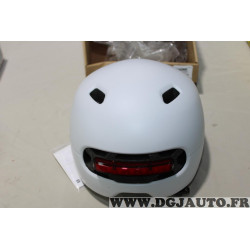 Casque de velo trotinette avec feu taille M/L 57/61 lux white Oktos S10001B 67715 