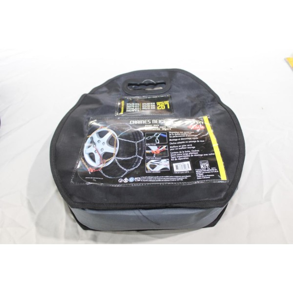 Jeu 2 chaines neige Otosuv N°267 pour pneu roue jante 275/70/16 265/70/17 275/65/17 255/70/18 275/60/18 275/50/20 295/45/20 275 