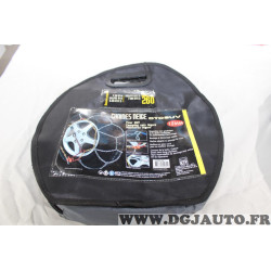 Jeu 2 chaines neige Otosuv N°260 pour pneu roue jante 7.50 R16 235/85/16 8.50 R17.5 225/75/17.5 7.00 R19.5 7.50 16 8.50 17.5 7.0