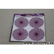 Jeu 4 autocollants centre enjoliveur 13" 14" 15" 16" Kisikol spirale violette
