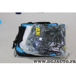 Jeu 2 chaussettes neige Siepa 8ZFXS pour pneu roue jante 145/80/12 135/80/13 145/70/13 155/65/13 155/70/13 165/65/13 175/60/13 1