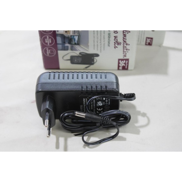 Chargeur secteur 36W Rohs 472598 pour ecran lecteur DVD 