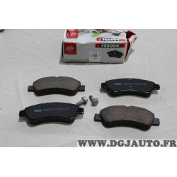 Jeu 4 plaquettes de frein avant montage bendix Ferodo FDB5025 pour citroen C2 C3 C4 xsara berlingo opel crossland X corsa F peug