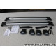 Jeu 2 barres de toit aluminium Thule wingbar edge modele 9583