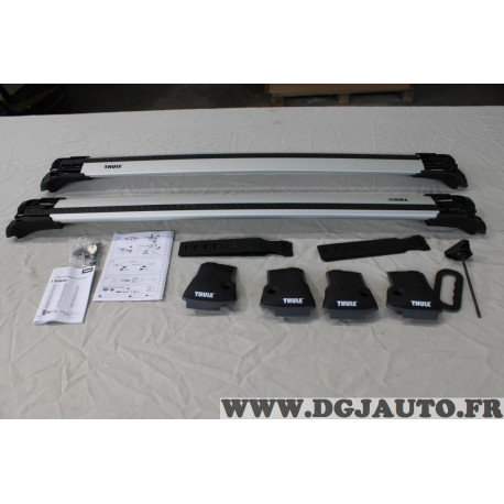 Jeu 2 barres de toit aluminium Thule wingbar edge modele 9583 