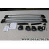 Jeu 2 barres de toit aluminium Thule wingbar edge modele 9583