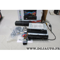 Poste radio autoradio 1 Din avec ecran multimedia 7" Corvy DV-940X 