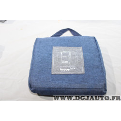 Sac de voyage pliable 43x34x20cm bleu happytrip 234140 