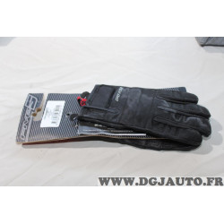 Paire de gants moto scooter Five 5 california 0317010109* taille M 09 noir (un gant taché) 