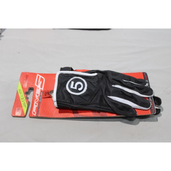 Paire de gants moto scooter Five 5 texas 0317062310 taille L 10 marron blanc 