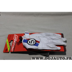 Paire de gants moto scooter Five 5 texas 0317065409 taille M 09 blanc bleu 