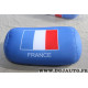 Coussin cale repose tete de voyage bleu drapeau France (un peu sale du au stockage) Confidence MPCM3149 