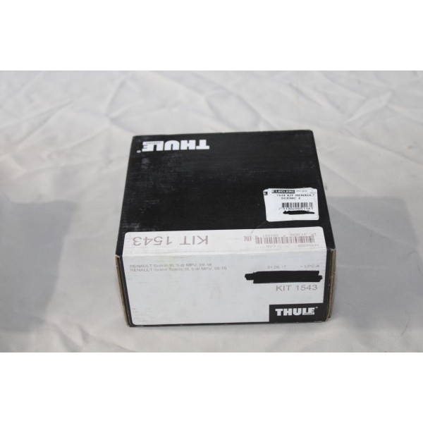 Kit pieds fixation barres de toit KIT 1543 Thule KIT1543 pour renault scenic 3 III grand scenic 3 III de 2009 à 2016 