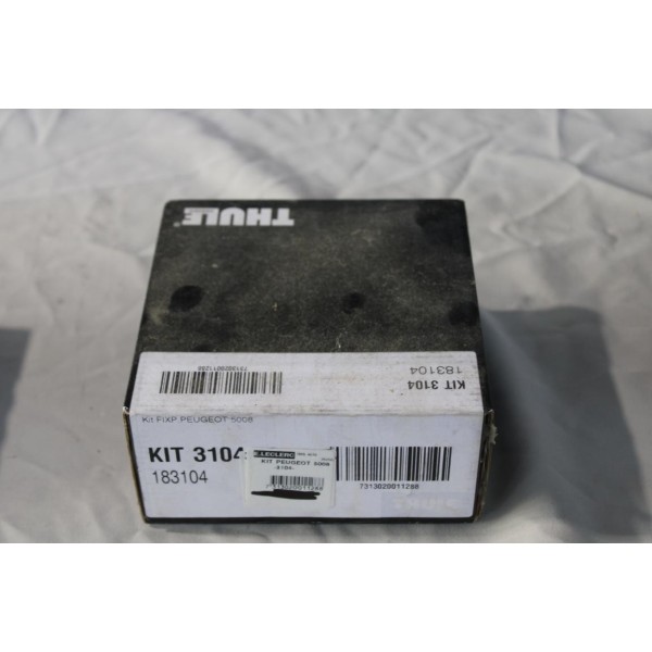 Kit pieds fixation barres de toit KIT 3104 Thule KIT3104 pour peugeot 5008 de 2009 à 2017 