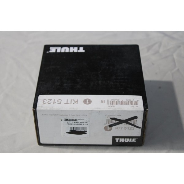 Kit pieds fixation barres de toit KIT 5123 Thule KIT5123 pour land rover freelander 5 portes de 2007 à 2014 