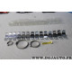 Plaque protection pot echappement 2T chrome Sifam PRP6000 pour moto cross