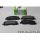 Jeu 4 plaquettes de frein avant montage lucas Valeo 601048 pour opel insignia A saab 95 9-5