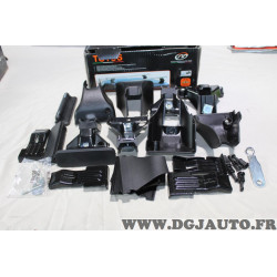 Kit pieds fixation barres de toit Totus 40070 pour nissan note de 2006 à 2013 kia rio de 2000 à 2005 