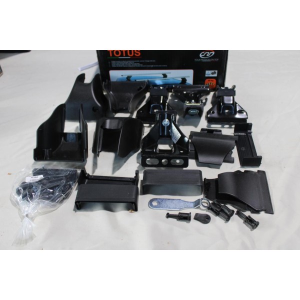 Kit pieds fixation barres de toit Totus 40058 pour ford focus 2 II de 2004 à 2011 cmax c-max de 2003 à 2010 
