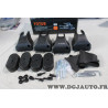 Kit pieds fixation barres de toit Totus 40613 pour ford focus cmax de 2003 à 2010 mazda 3 de 2003 à 2013
